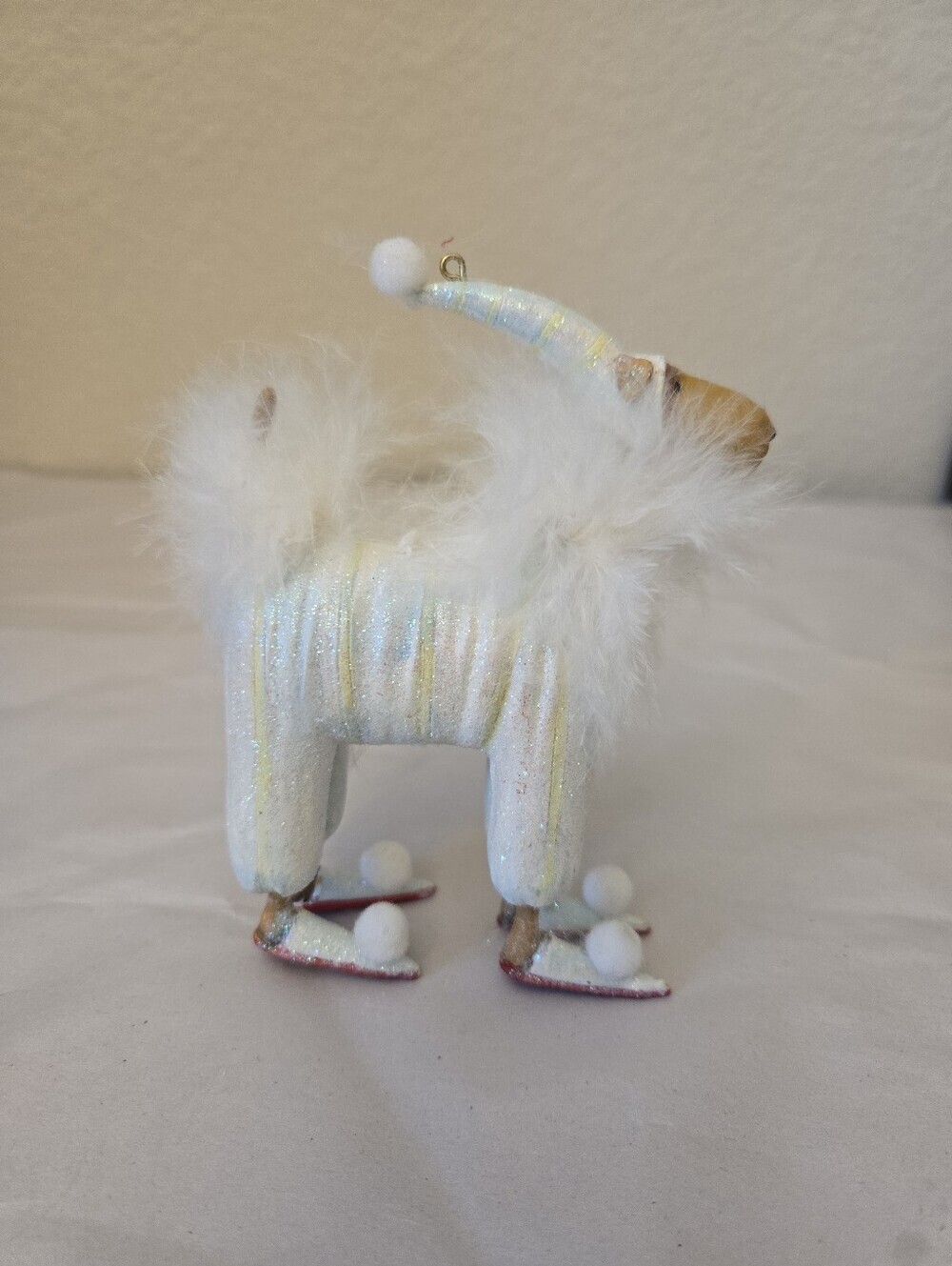 Vintage Dept 56 Airdale The Dog In PJ's & Slippers Patience Brewster Krinkles - Picture 5 of 11